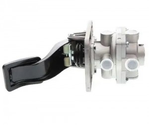 Кран ЗИЛ,КАМАЗ,МАЗ тормозной 2-х секционный подпедальный MEGAPOWER 35016006 MEGA POWER