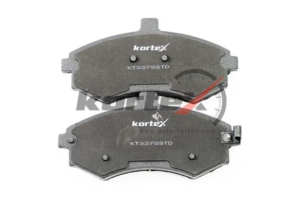 Колодки торм. HYUNDAI ELANTRA (XD) 00-MATRIX 01-KIA CERATO 03- перед.к-т KT3378S KT3378STD KORTEX