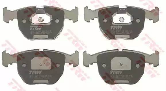 Колодки тормозные BMW E38 740, X5 передние (4шт.) TRW GDB1261 TRW