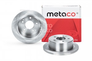 Диск тормозной задний 3060065 3060065 METACO