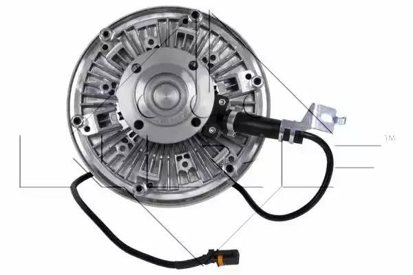 вискомуфта привода вентилятора! с проводом без крыльчатки D=240\ MAN E2000/TGA/T 49001 NRF