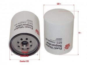 Фильтр сепаратора LIEBHERR SFC7945002 SFC7945002 SAKURA