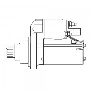 Стартер для а/м VAG Rapid (12-) 1.4TSI (LSt 1848) LST1848 START VOLT