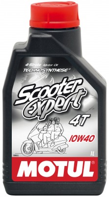Масло моторное для 4-х тактных двигателей MOTUL SCOOTER EXPERT 4T 10W40 п/синт.1 105960 MOTUL