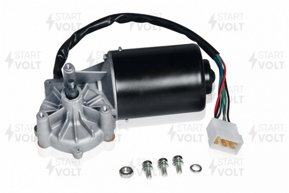 Эл двиг стеклооч МАЗ 6430,544010 с редукт н/о, 24V (432.000.044) /STARTVOLT/ (см VWF1236 START VOLT