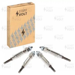 Свечи накаливания (кмпл. 4шт) для а м Hyundai Porter H-1 (96-) H-100 (93-) D4BH  GLSP 505 START VOLT