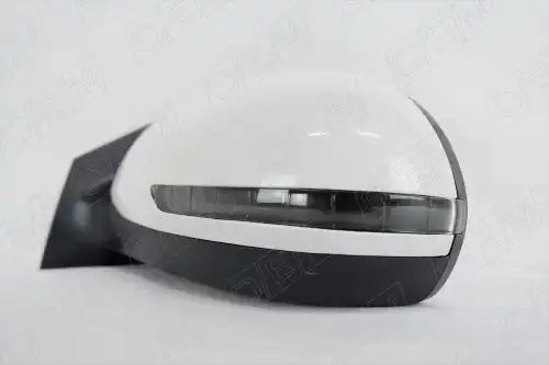 Зеркало левое Kia Rio 3 QB (2011-2017) 6 контактов, белое, с обогревом, с повтор OEM0091ZL OEMPARTS