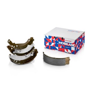 Колодки тормозные барабанные (4 шт.) для а/м RENAULT LOGAN I (LS_) [до 201304],  431201710 MOBILAND