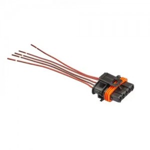 Разъем к ДМРВ ВАЗ-2108-2115, 21214 (BOSCH) 0280218037, ГАЗ, ВАЗ, УАЗ, с проводам LECAR010160703 LECAR