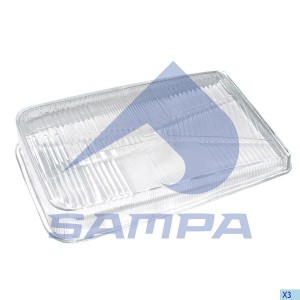 Стекло фары DAF левой SAMPA 051097 SAMPA