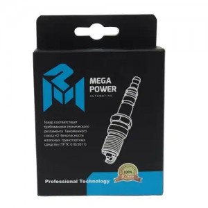 Свеча зажигания ЗМЗ-406 (комплект 4шт.) MEGAPOWER 37031138 MEGA POWER
