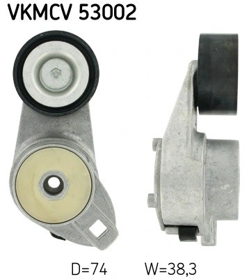 Натяжитель ремня Volvo/RVI 98- FH12/D12C VKMCV53002 SKF