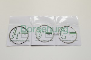 кольца поршневые! d76.5 STD (1)\ Skoda Fabia II 1.4 BXW 06> B19037 BORSEHUNG