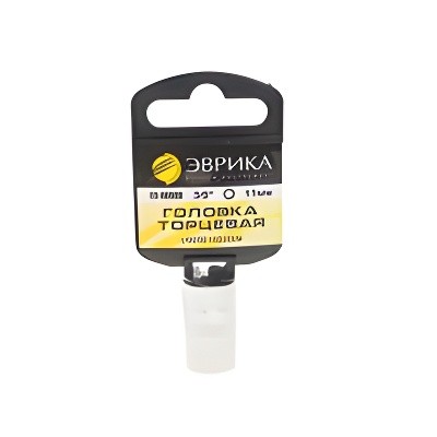 Головка торцевая 3/8" 11мм с держателем ЭВРИКА ER-90906H EVRIKA