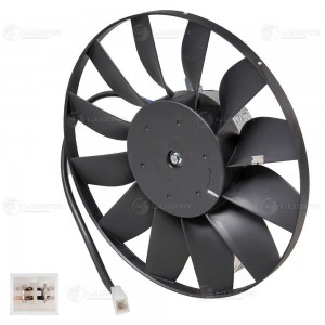 Электровентилятор охлаждения  (11-ти лопастной на подшипниках) LFc01215 LFC01215 LUZAR