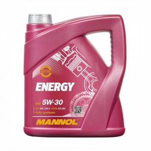 Масло моторное MANNOL 7511 Energy 5W-30 CH-4/SN A3/B4 синтетическое 4 л MN7511-4 MANNOL