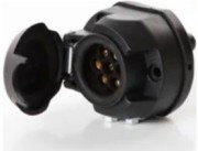 Разъем электрический прицепа ISO 1724 7-полюсный (вилка металл) ARTWAY KTC002F ARTWAY