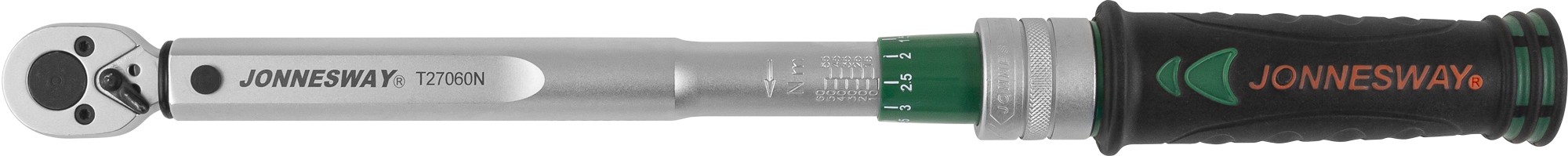 Ключ динамометрический 3/8" 10-60Нм JONNESWAY T27060N JONNESWAY