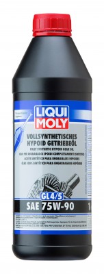LIQUI MOLY VOLLSYNTHETISCHES HYPOID-GETRIEBEOIL 75W90 1Л API: GL-4/GL-5/MT-1 MIL 1024 LIQUI MOLY