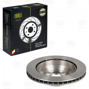 Диск торм. для а м Audi Q7 (06-) VW Touareg (02-) Porsche Cayenne (02-) зад. d33 DF 180117 TRIALLI