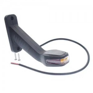 Фонарь габаритный красный/белый/желтый светодиодный 12/24V левый MEGAPOWER 37026007 MEGA POWER