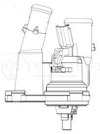 Термостат для а/м Ford Focus II (05-) 1.6Ti MT  LT1030 LT1030 LUZAR