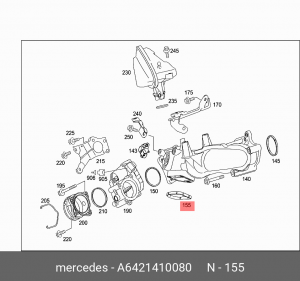W164 M-KLASSE (ML) (2005-2011) A  6421410080 MERCEDES BENZ
