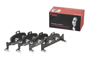Колодки тормозные AUDI A4 (15-),Q5 (16-) передние (4шт.) BREMBO P85164 BREMBO
