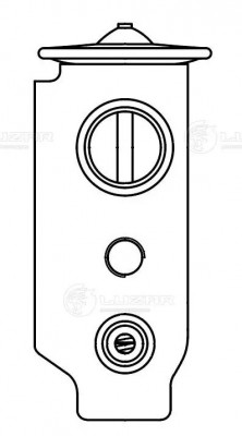 Клапан расш. кондиционера (ТРВ) для ам Kia Ceed (07-),Hyundai Elantra (HD) (06-) LTRV 0807 LUZAR