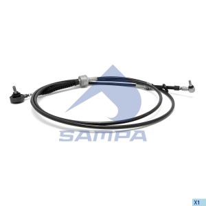 Трос управления КПП Renault 076.121 SAMPA