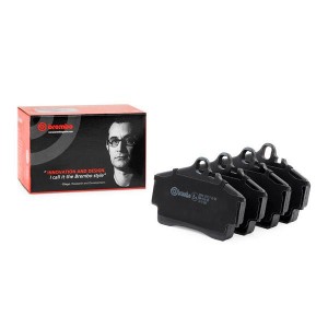 P65008 GDB1395=654 00 !колодки дисковые з.\ Porsche Boxster 986 2.5-3.2 96>/911  P65008 BREMBO