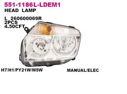 RENAULT DUSTER (2012>) 5511186LLDEM1 DEPO