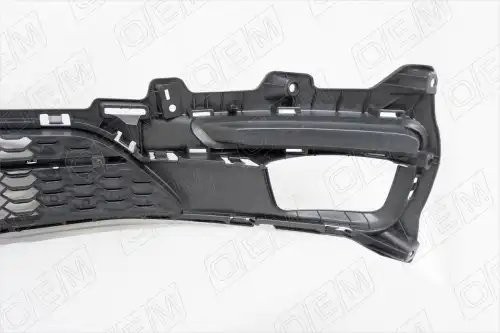 Решетка в бампер нижняя Kia Rio 3 QB седан, 2015-2017, без ДХО OEM3783 OEMPARTS