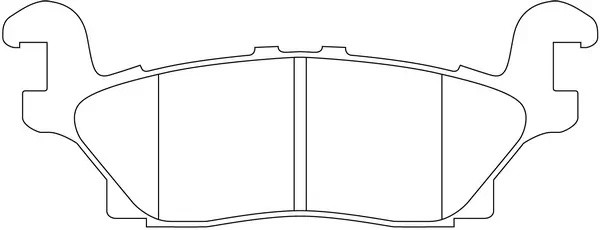 Колодки дисковые HUMMER H3 3.5L 05-, 5.3L 08- BP52499 BP52499 SB NAGAMOCHI