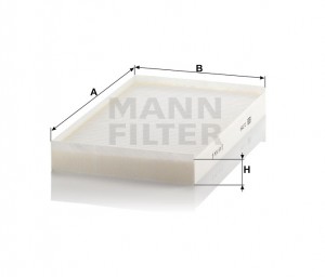 Фильтр салона CU3540 CU3540 MANN FILTER