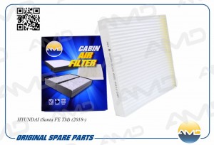 Фильтр салонный HYUNDAI Sonata LF, 2014-, Santa FE TM, 2018- AMDFC814 AMD.FC814 AMD