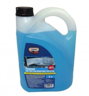Жидкость омывателя -30С 4л с лейкой PINGO 750307 PINGO