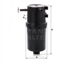 VW AMAROK/ CRAFTER WK9016 MANN FILTER