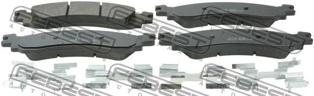 Колодки тормозные передн комплект FORD EXPLORER III 2101-EXPIVF 2101-EXPIVF FEBEST