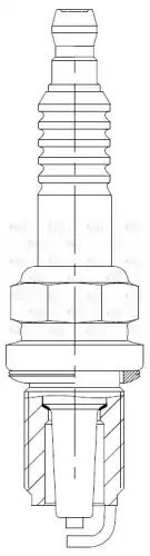 Свеча зажигания для а/м Hyundai Accent (Tagaz) (00-) 1.5i/1.6i/Getz (02-) 1.1i/1 VSP 0802 START VOLT