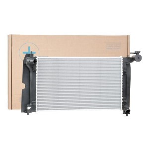 радиатор системы охлаждения!\ Toyota Corolla 1.4/1.6 01> 64646A NISSENS