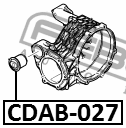 САЙЛЕНТБЛОК ЗАДНЕГО ДИФФЕРЕНЦИАЛА подходит для CADILLAC STS 2005-2011 [EU] CDAB- CDAB-027 FEBEST