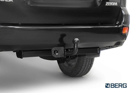 фаркоп! шар A, 900/75 кг.\ Lada Priora I/I рестайлинг 07-18 F.6018.001 BERG