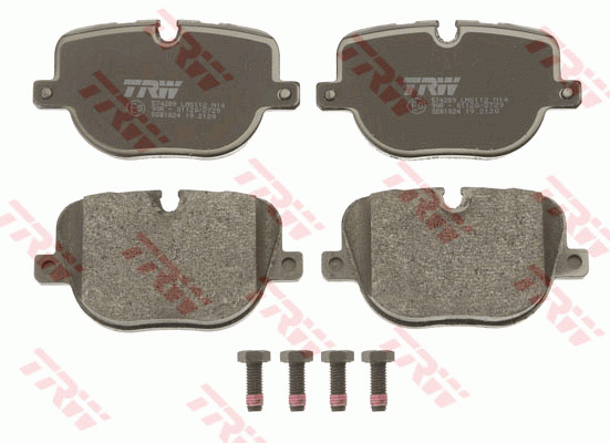 Колодки задние RANGE ROVER III, SPORT GDB1824 GDB1824 TRW