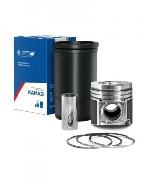 Поршневая гр КАМАЗ 740.10 (на 1 цил с кольц.) Дальнобой (Кострома) 7401000128AK44 MOTOR DETAL
