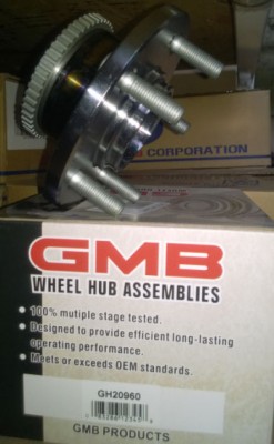 Ступица HYUNDAI Santa Fe (01-) задняя (с АБС) в сборе GMB GH20960 GMB