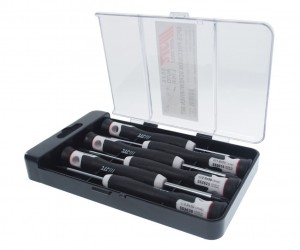 Набор отверток прецизионных PH00/0/1 SL1.5/2.5/3 L=150мм 6 предметов JTC JTC-5526 JTC TOOLS