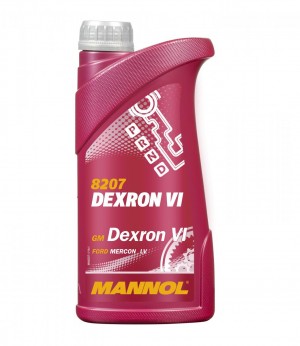 Масло трансмиссионное MANNOL 8207 ATF Dexron 6 1 л MN8207-1 MANNOL