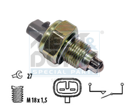 Датчик TOYOTA Auris (09-),Camry (11-) включения фонаря заднего хода MEAT&DORIA 36021 MEAT DORIA