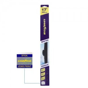 щетка стеклоочистителя! зимняя GY Winter Premium 430/17'', 9 переходников\ GY005317 GOODYEAR